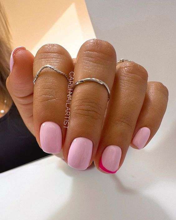 65 Stunning Pink Nail Designs for 2023 фото №42