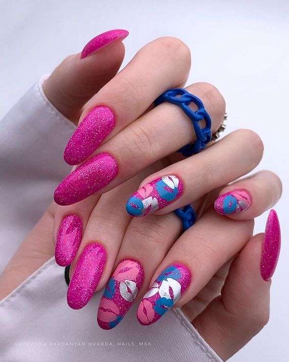 65  Stunning Pink Nail Designs for 2024 фото №47