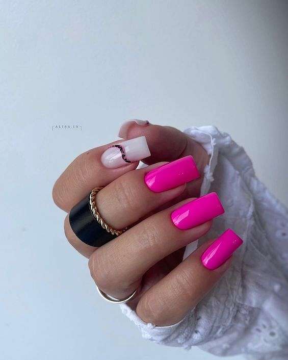 65 Stunning Pink Nail Designs for 2023 фото №55