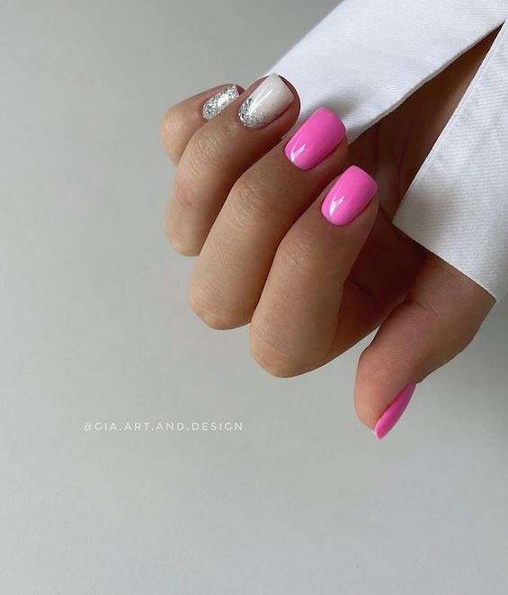 65 Stunning Pink Nail Designs for 2023 фото №56