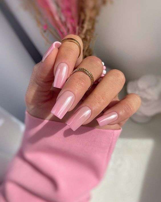 65  Stunning Pink Nail Designs for 2024 фото №2