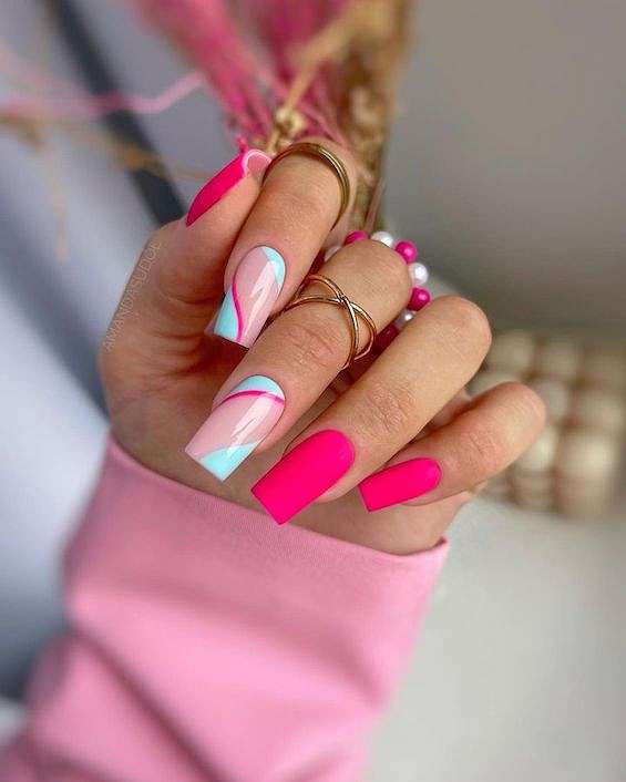 65 Stunning Pink Nail Designs for 2023 фото №62