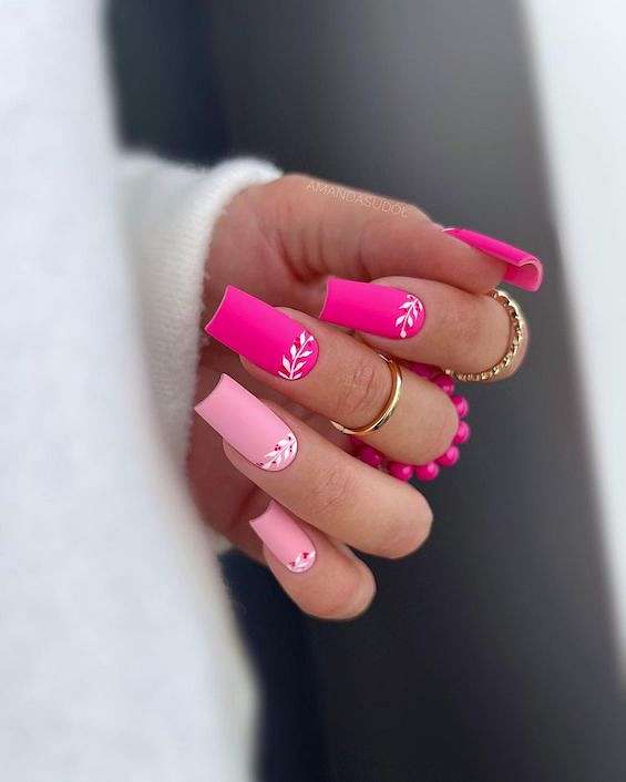 65  Stunning Pink Nail Designs for 2024 фото №34