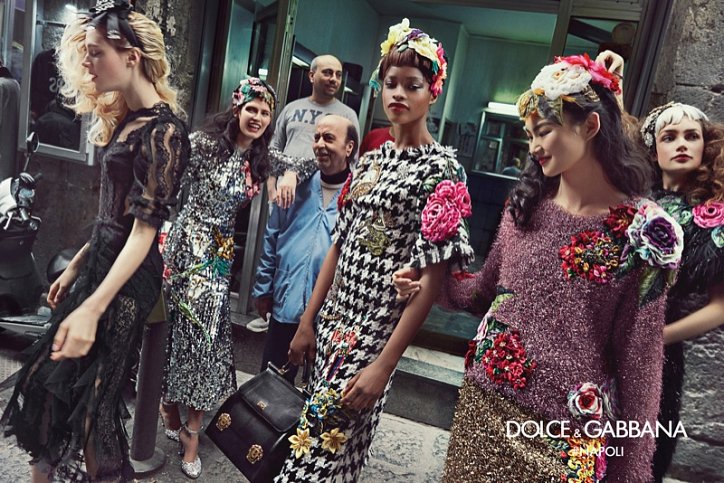Рекламная кампания Dolce & Gabbana осень-зима 2016-2017