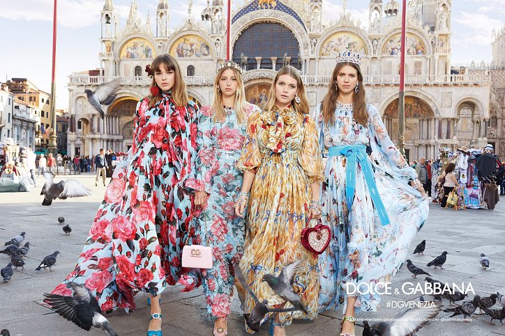 Рекламная кампания Dolce & Gabbana весна-лето 2018