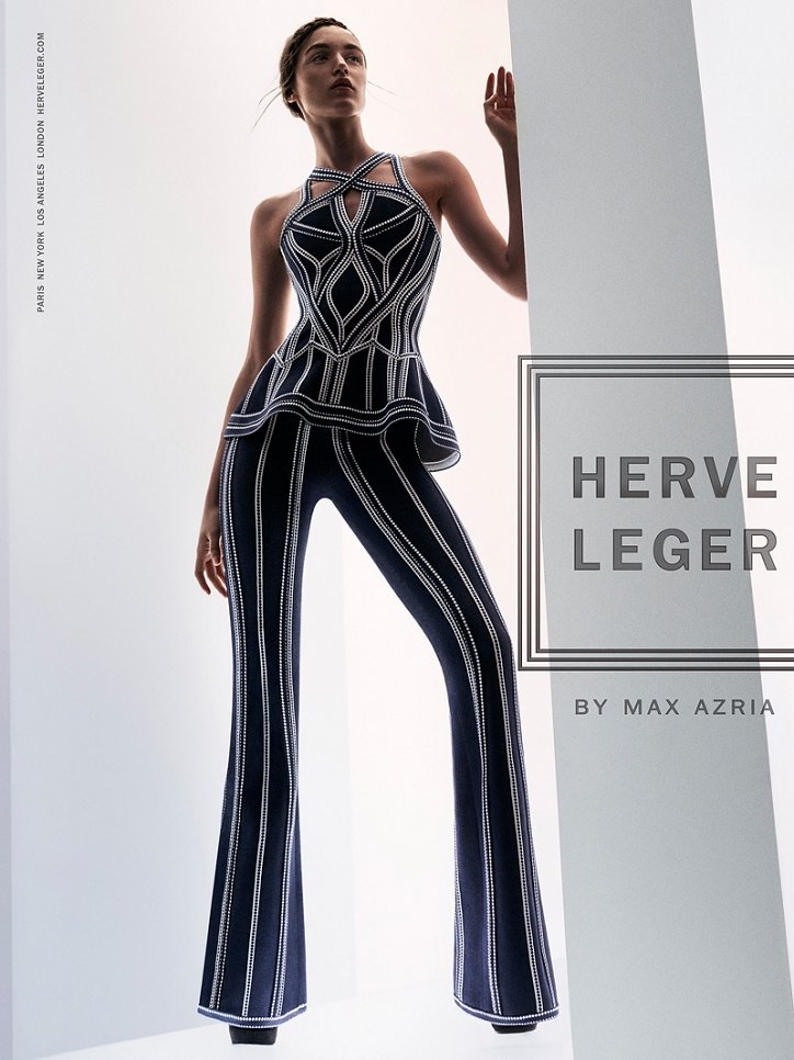 Рекламная кампания Herve Leger весна-лето 2016 фото №4