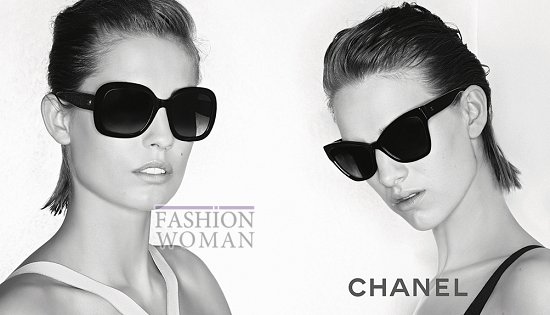 Рекламная кампания линии очков Chanel Prestige Collection