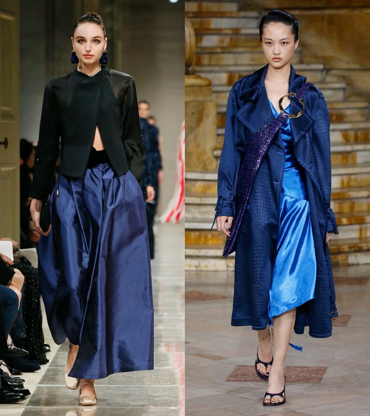 Как носить синий - самый модный цвет 2020 года фото №6