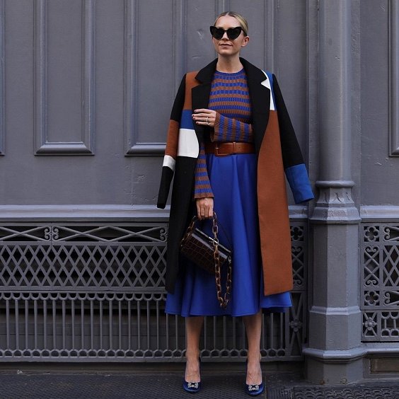 Как носить синий - самый модный цвет 2020 года фото №11