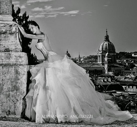 Свадебные платья Alessandro Angelozzi Couture 2015 фото №21