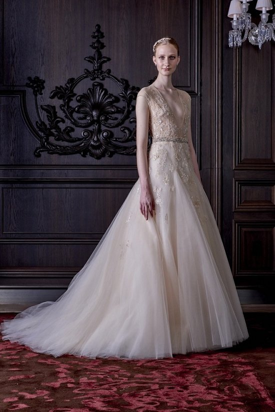 Свадебные платья Monique Lhuillier весна 2016 фото №13 Свадебные платья Monique Lhuillier весна 2016 фото №13