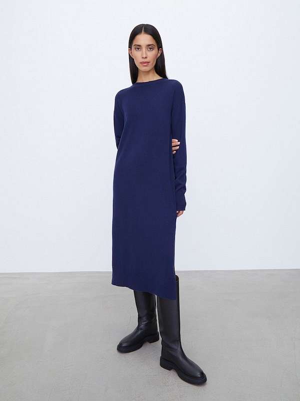 Свитер-платье: топ-20 лучших фото №24