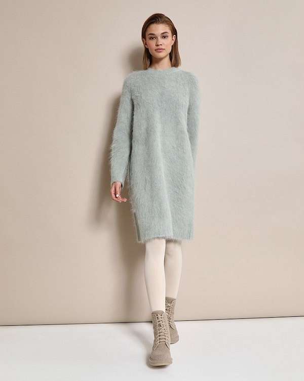 Свитер-платье: топ-20 лучших фото №16