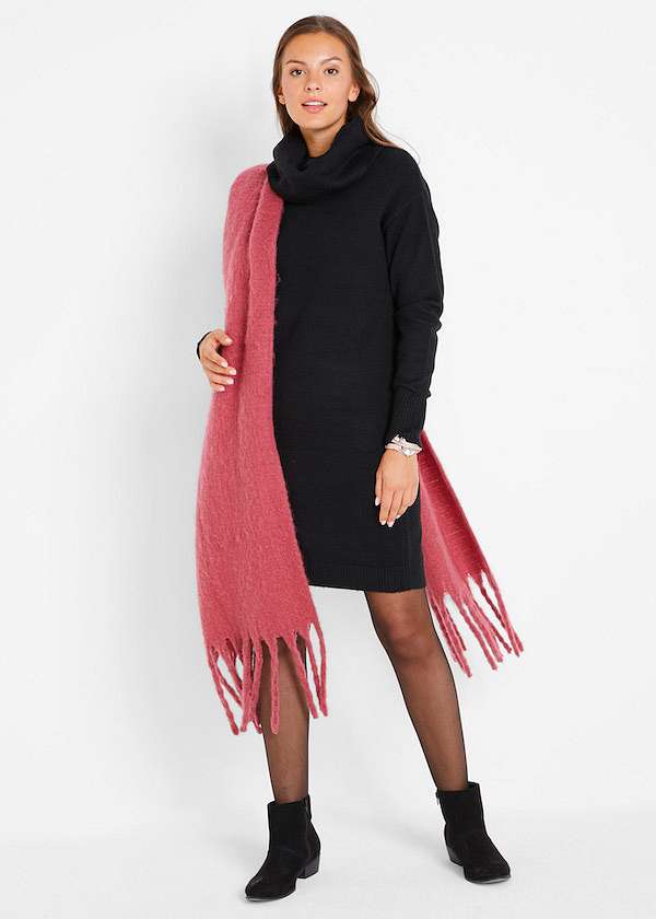 Свитер-платье: топ-20 лучших фото №30