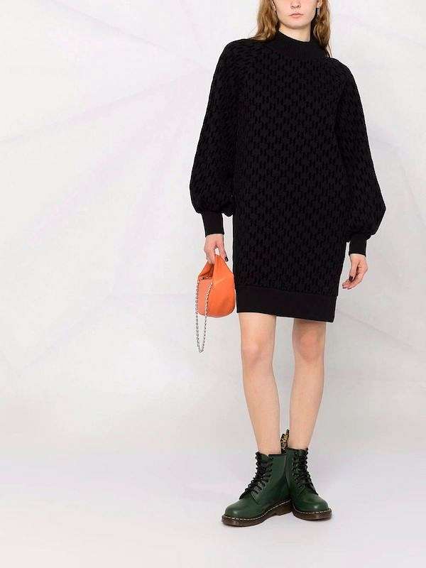 Свитер-платье: топ-20 лучших фото №15