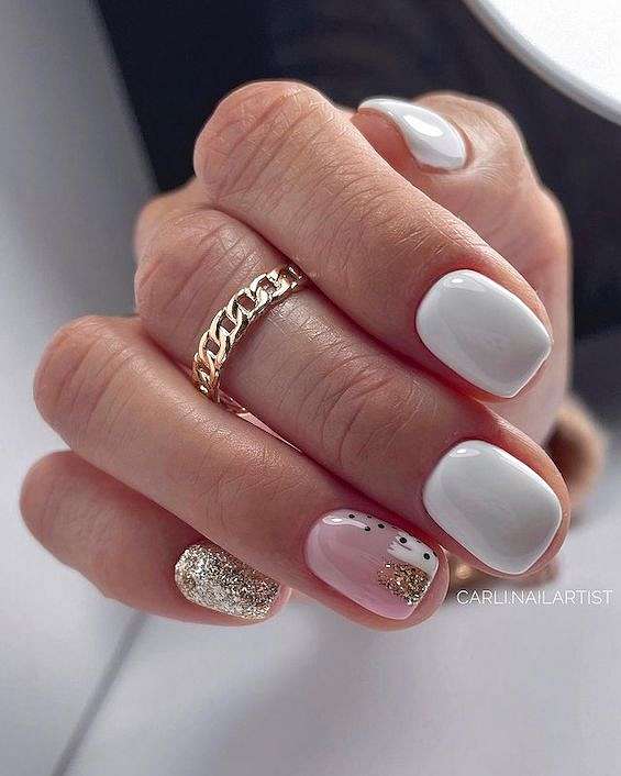 The Best Wedding Nails for Bride 2024 фото №34