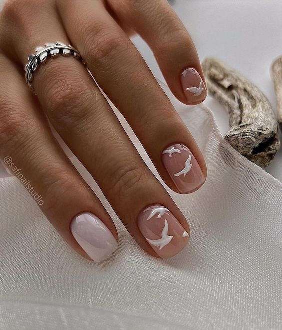 The Best Wedding Nails for Bride 2023 фото №24