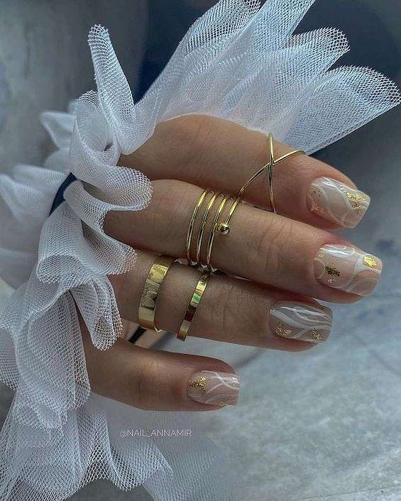 The Best Wedding Nails for Bride 2023 фото №37