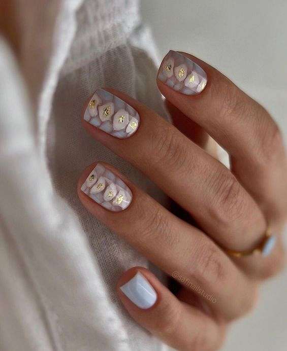 The Best Wedding Nails for Bride 2023 фото №43