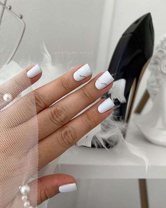 The Best Wedding Nails for Bride 2023 фото №39
