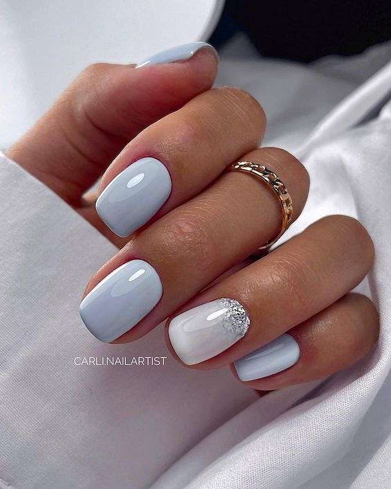 The Best Wedding Nails for Bride 2024 фото №57