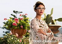 Бьянка Балти в рекламе линии очков Dolce & Gabbana