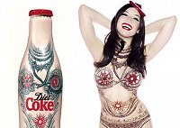 Новый дизайн Diet Coke  