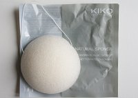 Отзыв: спонж Kiko Cleansing Konjac Natural Sponge