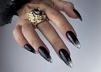 55 Black Nail Designs for 2023