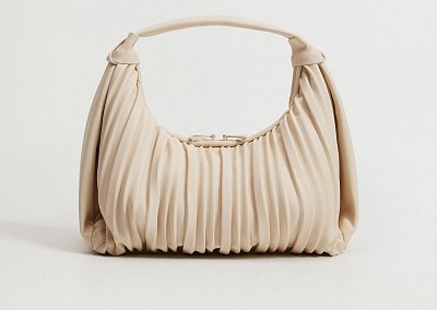 Сумка с плиссировкой Mango