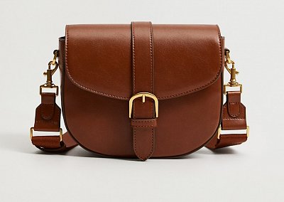 Сумка с пряжкой  Mango